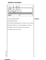 Предварительный просмотр 5 страницы AEG COMPETENCE 520B Operating Instructions Manual