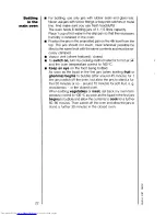 Предварительный просмотр 22 страницы AEG COMPETENCE 520B Operating Instructions Manual