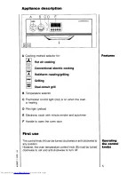 Предварительный просмотр 5 страницы AEG COMPETENCE 5230B Operating Instructions Manual