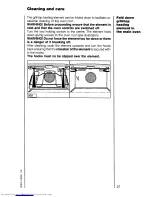 Предварительный просмотр 27 страницы AEG COMPETENCE 5230B Operating Instructions Manual