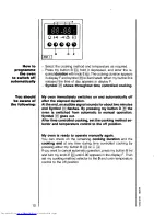 Preview for 10 page of AEG COMPETENCE 524 B Operating Instructions Manual