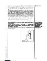 Preview for 25 page of AEG COMPETENCE 524 B Operating Instructions Manual