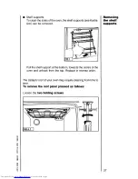 Preview for 27 page of AEG COMPETENCE 524 B Operating Instructions Manual