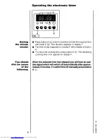 Preview for 8 page of AEG COMPETENCE 525 B Operating Instructions Manual