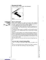 Preview for 18 page of AEG COMPETENCE 525 B Operating Instructions Manual