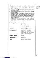 Preview for 19 page of AEG COMPETENCE 525 B Operating Instructions Manual