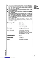 Preview for 21 page of AEG COMPETENCE 53080 B Operating Instructions Manual