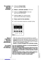 Предварительный просмотр 8 страницы AEG COMPETENCE 5400 B Instruction Book