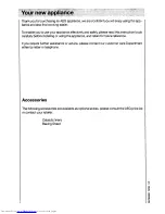 Предварительный просмотр 2 страницы AEG COMPETENCE 54081 B Operating Instructions Manual