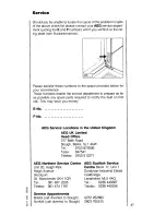 Preview for 47 page of AEG Competence 573 V Instruction Book