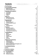 Preview for 3 page of AEG Competence 5731 V Instruction Book