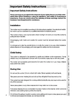 Preview for 4 page of AEG Competence 5731 V Instruction Book