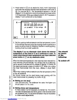 Предварительный просмотр 19 страницы AEG COMPETENCE 5858 B Operating Instructions Manual