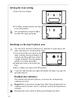 Предварительный просмотр 14 страницы AEG COMPETENCE 61016VI Installation And Operating Instructions Manual