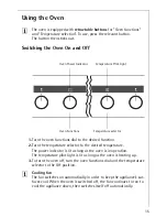 Предварительный просмотр 15 страницы AEG COMPETENCE 61016VI Installation And Operating Instructions Manual