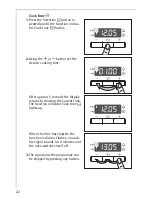 Предварительный просмотр 22 страницы AEG COMPETENCE 61016VI Installation And Operating Instructions Manual