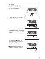 Предварительный просмотр 23 страницы AEG COMPETENCE 61016VI Installation And Operating Instructions Manual