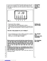 Предварительный просмотр 9 страницы AEG COMPETENCE 824 B Operating Instructions Manual