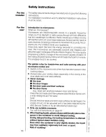 Preview for 4 page of AEG COMPETENCE 840E Operating Instructions Manual