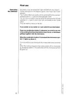 Preview for 8 page of AEG COMPETENCE 840E Operating Instructions Manual