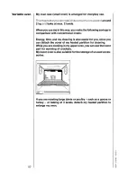 Preview for 30 page of AEG COMPETENCE 840E Operating Instructions Manual