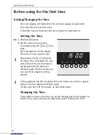 Preview for 12 page of AEG COMPETENCE B 3100 Operating Instructions Manual