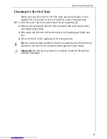 Preview for 13 page of AEG COMPETENCE B 3100 Operating Instructions Manual