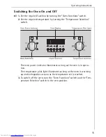 Preview for 15 page of AEG COMPETENCE B 3100 Operating Instructions Manual