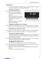 Preview for 19 page of AEG COMPETENCE B 3100 Operating Instructions Manual