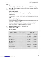 Preview for 29 page of AEG COMPETENCE B 3100 Operating Instructions Manual