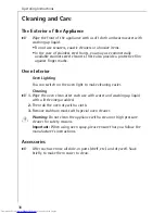 Preview for 30 page of AEG COMPETENCE B 3100 Operating Instructions Manual