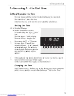 Preview for 13 page of AEG COMPETENCE B 4100 Operating Instructions Manual