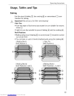 Предварительный просмотр 23 страницы AEG Competence B 6100 Operating Instructions Manual