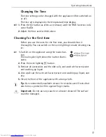 Preview for 17 page of AEG COMPETENCE B 8100 Operating Insructions