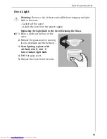 Preview for 49 page of AEG COMPETENCE B 8100 Operating Insructions