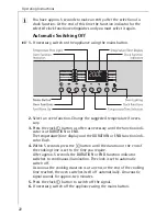 Предварительный просмотр 22 страницы AEG COMPETENCE B 8110 Operating Instructions Manual