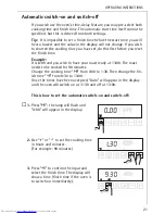 Предварительный просмотр 21 страницы AEG COMPETENCE B 8139-4-m User Instructions