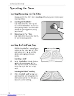 Предварительный просмотр 18 страницы AEG COMPETENCE B 8140 Operating Instructions Manual