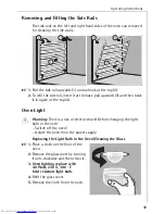 Предварительный просмотр 49 страницы AEG COMPETENCE B 8140 Operating Instructions Manual