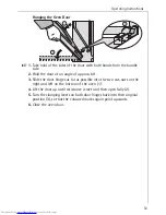 Предварительный просмотр 51 страницы AEG COMPETENCE B 8140 Operating Instructions Manual