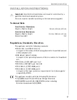 Предварительный просмотр 57 страницы AEG COMPETENCE B 8140 Operating Instructions Manual