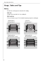 Preview for 24 page of AEG COMPETENCE B1180-1 User Instructions