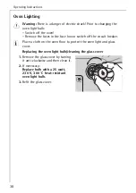 Preview for 38 page of AEG COMPETENCE B1180-1 User Instructions