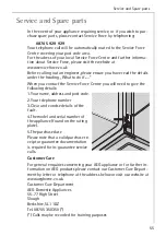 Предварительный просмотр 55 страницы AEG COMPETENCE B1180-1 User Instructions