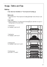 Preview for 21 page of AEG COMPETENCE B1180-4 User Information