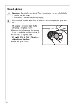 Preview for 34 page of AEG COMPETENCE B1180-4 User Information