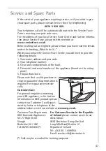 Preview for 47 page of AEG COMPETENCE B1180-4 User Information