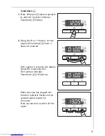 Preview for 17 page of AEG COMPETENCE B2100-4 User Information