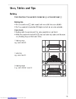 Предварительный просмотр 15 страницы AEG COMPETENCE B3011-4 User Information