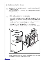 Предварительный просмотр 36 страницы AEG COMPETENCE B3011-4 User Information